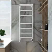 Товар: Полотенцесушитель электрический Grota Tela 430х1200 белый Tela 430х1200 RAL9016 EL - фото 3 Полотенцесушитель электрический Grota Tela 430х1200 белый Tela 430х1200 RAL9016 EL — фото 3, Электрические полотенцесушители