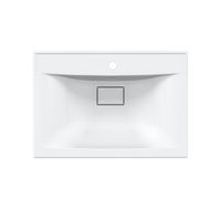 Раковина VCB-3M650W из искусственного камня, цвет белый — фото 4, Раковины встраиваемые сверху