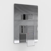 Товар: Душевой комплект BERGES VENTAS 2S, хром арт-073001 - фото 3 Душевой комплект BERGES VENTAS 2S, хром арт-073001 — фото 3, Встраиваемые душевые комплекты