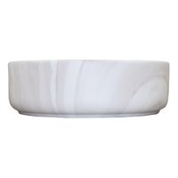 Раковина-чаша Azario 355х355х120 накладная, круглая, светлый мрамор арт-AZ-3134-M817 — фото 3, Раковины накладные