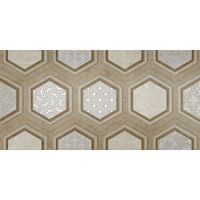 Декор Рона беж D 25х50 (8шт) СК000033767 — фото 1, Декоративные элементы