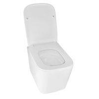 Унитаз подвесной Azario Cascad M 490x345x325 безободковый, система смыва "Скрытое Торнадо", с быстросъемным сиденьем микролифт арт-AZ-10002 — фото 2, Подвесные унитазы