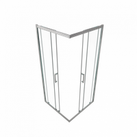 ДШ Фикс-Хром 90*90, квадрат (2 места) арт-Щ0000067439 — фото 8, Квадратные душевые уголки