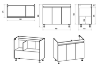 Товар: Тумба под раковину арт-Э-Ени01100-0112Я - фото 6 Тумба под раковину арт-Э-Ени01100-0112Я — фото 6, Тумбы под раковину