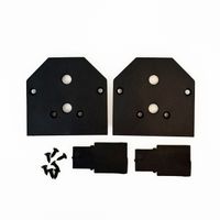 Заглушка для встраиваемого магнитного трека в натяжной ПВХ потолок, в комплекте 2 шт арт-CLT 0.234 06 BL — фото 1, Трековые светильники