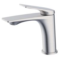 Cмеситель для раковины Azario Lursy керамический картридж, сатин арт-AZ-K1049BN — фото 2, Смесители для раковины