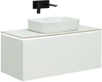 Тумба под раковину Allen Brau Infinity 100 1.21004.WM белый матовый — фото 1, Тумбы под раковину