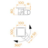 Товар: Душевой лоток Drain Leo-02-10Gb 60210210-06 - фото 4 Душевой лоток Drain Leo-02-10Gb 60210210-06 — фото 4, Душевые лотки