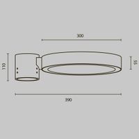 Парковый светильник Outdoor O472H-L50GF3K — фото 2, Уличное освещение