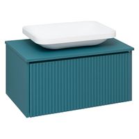 Тумба подвесная MONACO 70 /аквамарин/ AQUA DE MARCO 2070AQMON — фото 5, Тумбы под раковину