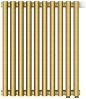 Отопительный радиатор Сунержа Эстет-00 EU50 500х450 10 секций Состаренная латунь арт-051-0322-5010 — фото 5, Радиаторы отопления