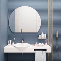 Зеркало с LED-подсветкой MOON (90*110) /AQUA DE MARCO Moon90/110 — фото 5, Зеркала в ванную комнату