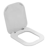 Сиденье с крышкой HATRIA FUSION 48 с микролифтом быстросъемное цвет белый арт-Y1EY01 — фото 1, Сиденья для унитаза