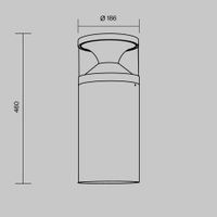 Ландшафтный светильник Outdoor O496FL-L21B3K1 — фото 9, Уличное освещение
