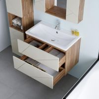 Товар: Комплект мебели для ванной Бриклаер , латте/дуб крафт табачный арт-КРИСТАЛЛ 80ZSSL - фото 11 Комплект мебели для ванной Бриклаер , латте/дуб крафт табачный арт-КРИСТАЛЛ 80ZSSL — фото 11, Комплекты мебели для ванной