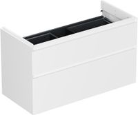 Тумба под раковину Allen Brau Infinity 100 белый матовый арт-1.210027.WM — фото 1, Тумбы под раковину