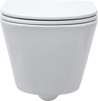 Товар: Чаша подвесного унитаза Aquanet Lake белый арт-LAKE-W - фото 2 Чаша подвесного унитаза Aquanet Lake белый арт-LAKE-W — фото 2, Подвесные унитазы