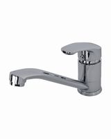 OneLife смеситель для кухни однорычажный полимерный, хром арт-P01-000cr — фото 6, Смесители для кухни