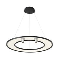Светильник подвесной арт-CONTOUR SP50W LED BLACK — фото 2, Подвесные светильники