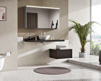 Stand Столешница подвесная 120 см темный вяз VITRA арт-66658 — фото 1, Столешницы под раковину