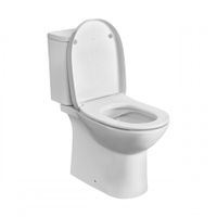 Товар: DEBBA ROUND Чаша унитаза напольного c безободковым смывом, двойной выпуск, белая. ROCA 734299P00Y - фото 6 DEBBA ROUND Чаша унитаза напольного c безободковым смывом, двойной выпуск, белая. ROCA 734299P00Y — фото 6, Напольные унитазы