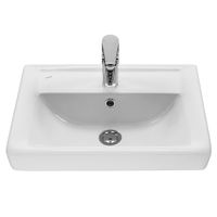 Раковина SANTEK Тигода 50 мебельная белый (WH302128) — фото 1, Раковины подвесные