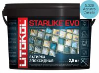 Затирка эпоксидная Litokol STARLIKE EVO S.320 AZZURRO CARAIBI 485330003 — фото 1, Затирка для плитки