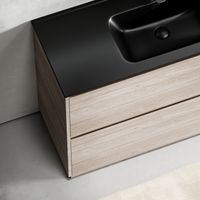 Тумба под раковину SANCOS Libra Floor напольная, 1190х450х840, c двумя ящиками оснащенными доводчиками, дуб галифакс натуральный, арт. арт-LB120F-1EG — фото 12, Тумбы под раковину