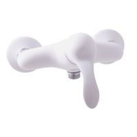 Товар: Смеситель Labe для душа, белый/хром, арт-L081.5BC - фото 2 Смеситель Labe для душа, белый/хром, арт-L081.5BC — фото 2, Смесители для душа без лейки