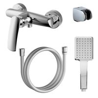 Смеситель для душа Azario REULEAUX с ручным душем, керамический картридж, хром арт-AZ-VWF338296C — фото 6, Смеситель для душа