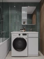 Товар: Orange Sistema STK-40TUW+RAR Тумба напольная с правой раковиной 100 см под стиральную машину, белый STK-40TUW+RAR - фото 10 Orange Sistema STK-40TUW+RAR Тумба напольная с правой раковиной 100 см под стиральную машину, белый STK-40TUW+RAR — фото 10, Тумбы под раковину