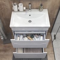 Тумба под раковину VIGO Grani 70 напольная белый (202) — фото 5, Тумбы под раковину