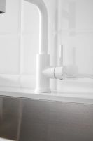 Смеситель для кухни с мультифункциональным изливом BELZ , белый арт-B74811-8 — фото 9, Смесители для кухни