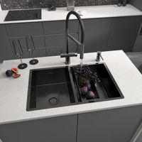 Смеситель Reflexion Lago RX9902GD для кухни с гибким изливом и подключением к фильтру, брашированное золото — фото 4, Смесители для кухни