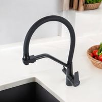 BOND Smart B64-0488 Смеситель для кухни под фильтр с краном для питьевой воды, черный матовый — фото 17, Смесители для кухни