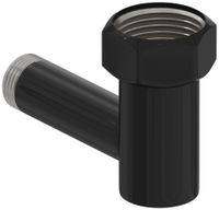 Товар: Уголок Уголок переходной Стилье (G 1" НГ х G 1/2" НР) Чёрный арт-172000-1012 - фото 3 Уголок Уголок переходной Стилье (G 1" НГ х G 1/2" НР) Чёрный арт-172000-1012 — фото 3, Комплектующие для полотенцесушителей