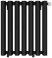 Отопительный радиатор Сунержа Кумир-0 EU50 правый 500х470 7 секций Матовый чёрный арт-31-0351-5007 — фото 6, Радиаторы отопления