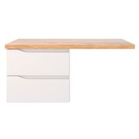 Тумба подвесная NORDIC 60 /правая/со столешницей из массива 122 см под накладную раковину /AQUA DE MARCO 5060CNOR122/H/R — фото 6, Тумбы под раковину