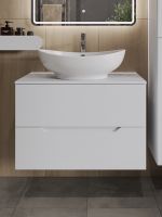 Товар: Orange Line Li-80TuwMDF+B08-585W тумба с раковиной подвесная 80 см, белый Li-80TuwMDF+B08-585W - фото 3 Orange Line Li-80TuwMDF+B08-585W тумба с раковиной подвесная 80 см, белый Li-80TuwMDF+B08-585W — фото 3, Тумбы с раковиной