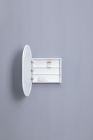 Товар: Зеркальный шкаф Aquanet Монте 60 белый, с LED подсветкой 00344788 - фото 9 Зеркальный шкаф Aquanet Монте 60 белый, с LED подсветкой 00344788 — фото 9, Зеркальные шкафы в ванную