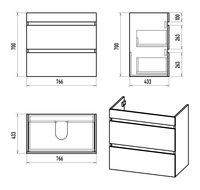 Тумба под раковину арт-П-Мир-01080-012Я — фото 5, Тумбы под раковину