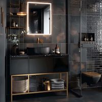 Товар: Шкаф зеркало для ванной с подсветкой Aquatek AQ7603B-MLC, прямоугольное, сенсорное управление, 600*800*133 - фото 7 Шкаф зеркало для ванной с подсветкой Aquatek AQ7603B-MLC, прямоугольное, сенсорное управление, 600*800*133 — фото 7, Зеркальные шкафы в ванную