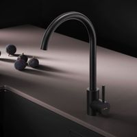 F85B07122 X-Joy S, смеситель для кухни с С-изливом, черный — фото 8, Смесители для кухни