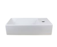 Раковина Bronze de Luxe 2460, белый — фото 1, Раковины