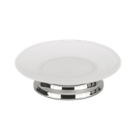 Мыльница COLOMBO DESIGN POSITANO настольная цвет хром арт-B3640 — фото 3, Мыльницы