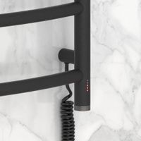 Полотенцесушитель электрический Сунержа Галант 4.0 600х500 МЭМ правый Тёмный титан муар арт-15-0831-6050 — фото 2, Электрические полотенцесушители