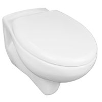 Унитаз подвесной Azario STELLA 370х400х550 ободковый, с быстросъемным сидением микролифт, белый арт-AZ-VT005+AZ-VT005sc — фото 1, Подвесные унитазы