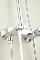 Товар: Душевая система с тропическим душем и смесителем BELZ, хром арт-B24715 - фото 9 Душевая система с тропическим душем и смесителем BELZ, хром арт-B24715 — фото 9, Душевые стойки