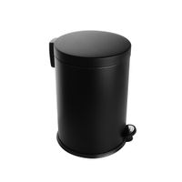 Ведро с крышкой 12 л FIXSEN хром (FX-34024P) — фото 1, Мусорные ведра