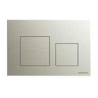 Кнопка смыва Balance, клавиши Square, цвет брашированный никель, арт. CN12-002BN — фото 1, Кнопки смыва